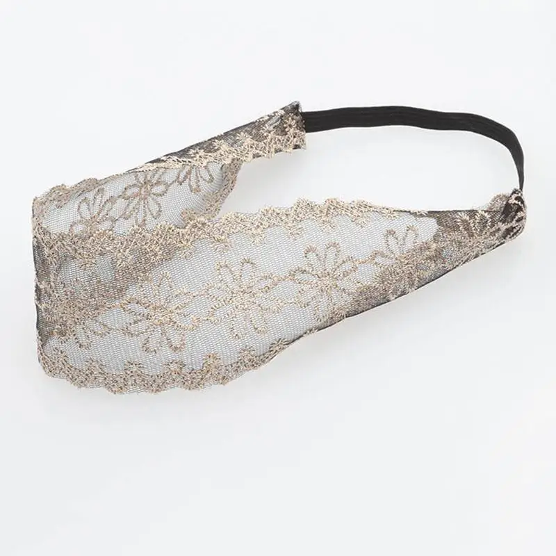 

Fashion Korean Hollow Out Lace Headband High Quality Elastic Hair Accessories For Women Girls Party