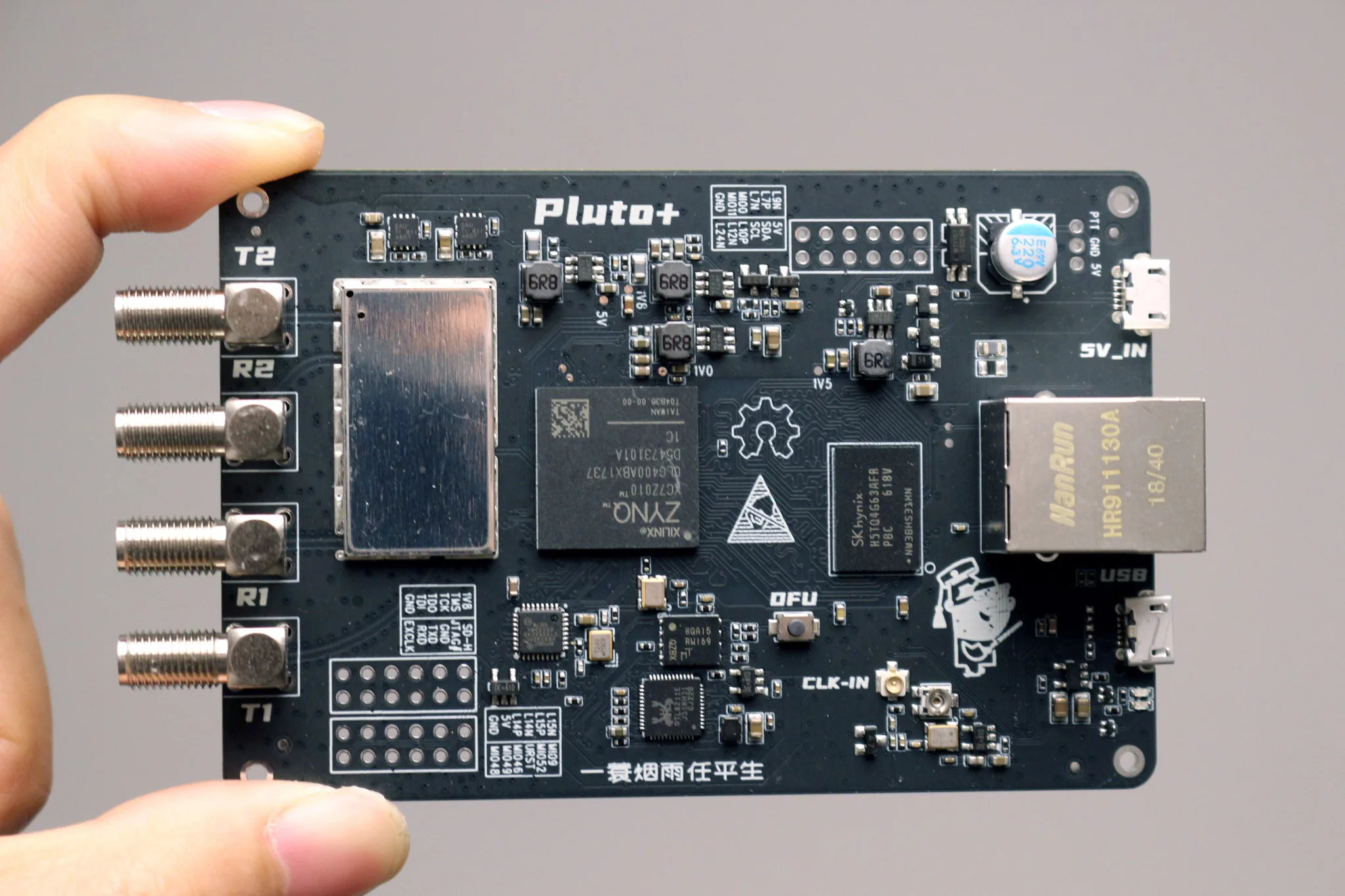Pluto Plus 70 МГц-6 ГГц AD9363 SDR радиоприемник/передатчик 2x RX/ TX совместимый с ADI ADALM-PLUTO PLUTO +