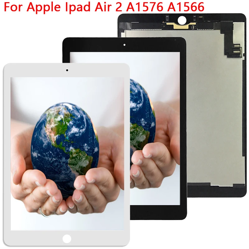 

ЖК-дисплей с сенсорным экраном, 9,7 дюйма, для Apple iPad Air 2, ipad 6, A1576, A1566