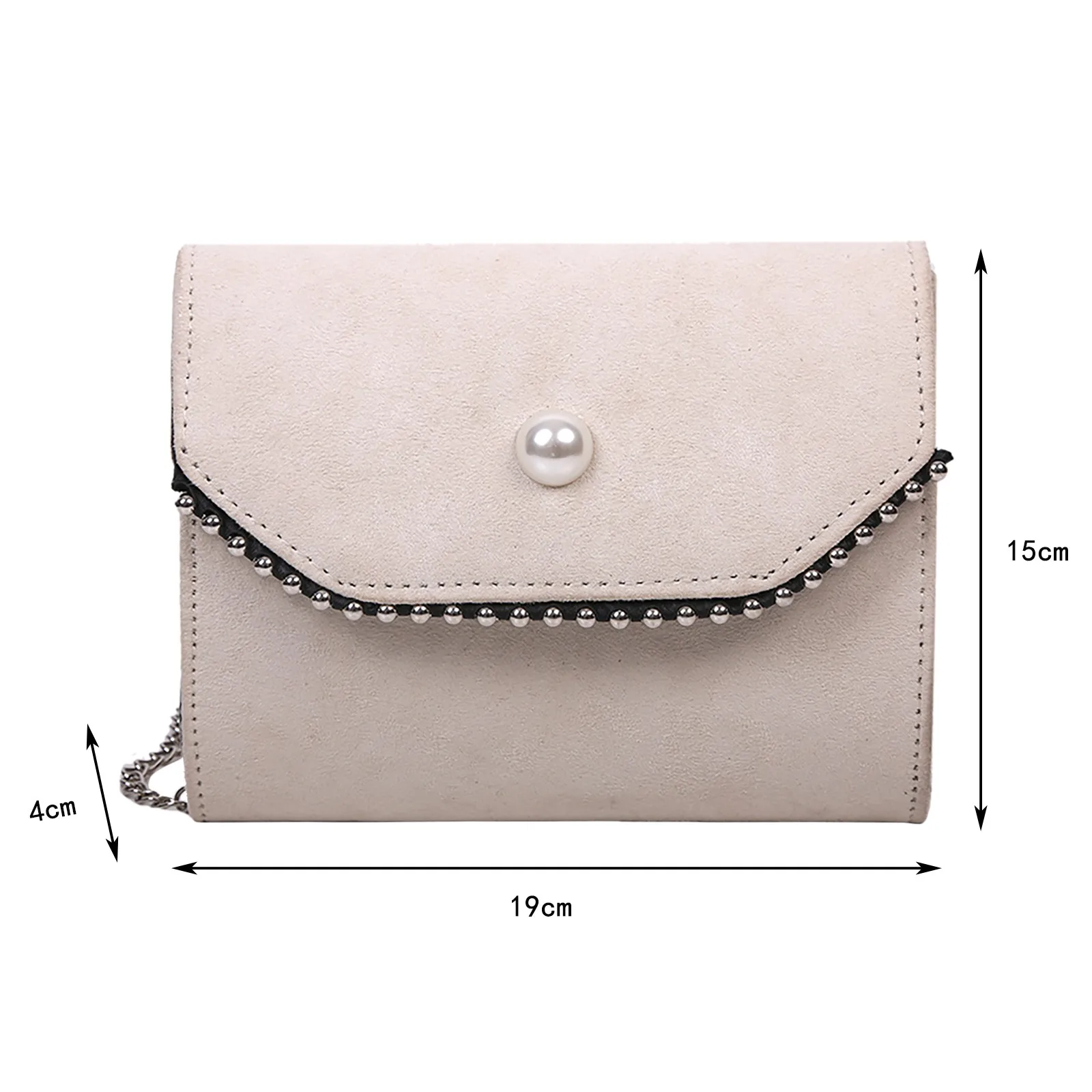 

Ladies Fashion PU Crossbody Bag For Women 2020 winter Solid Color Shoulder Messenger Bag Lady Chain Travel Small Handbag#35
