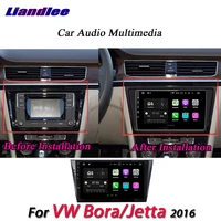 car android multimedia player for vw borajetta 2016 stereo radio gps navigation system hd touch screen display tv