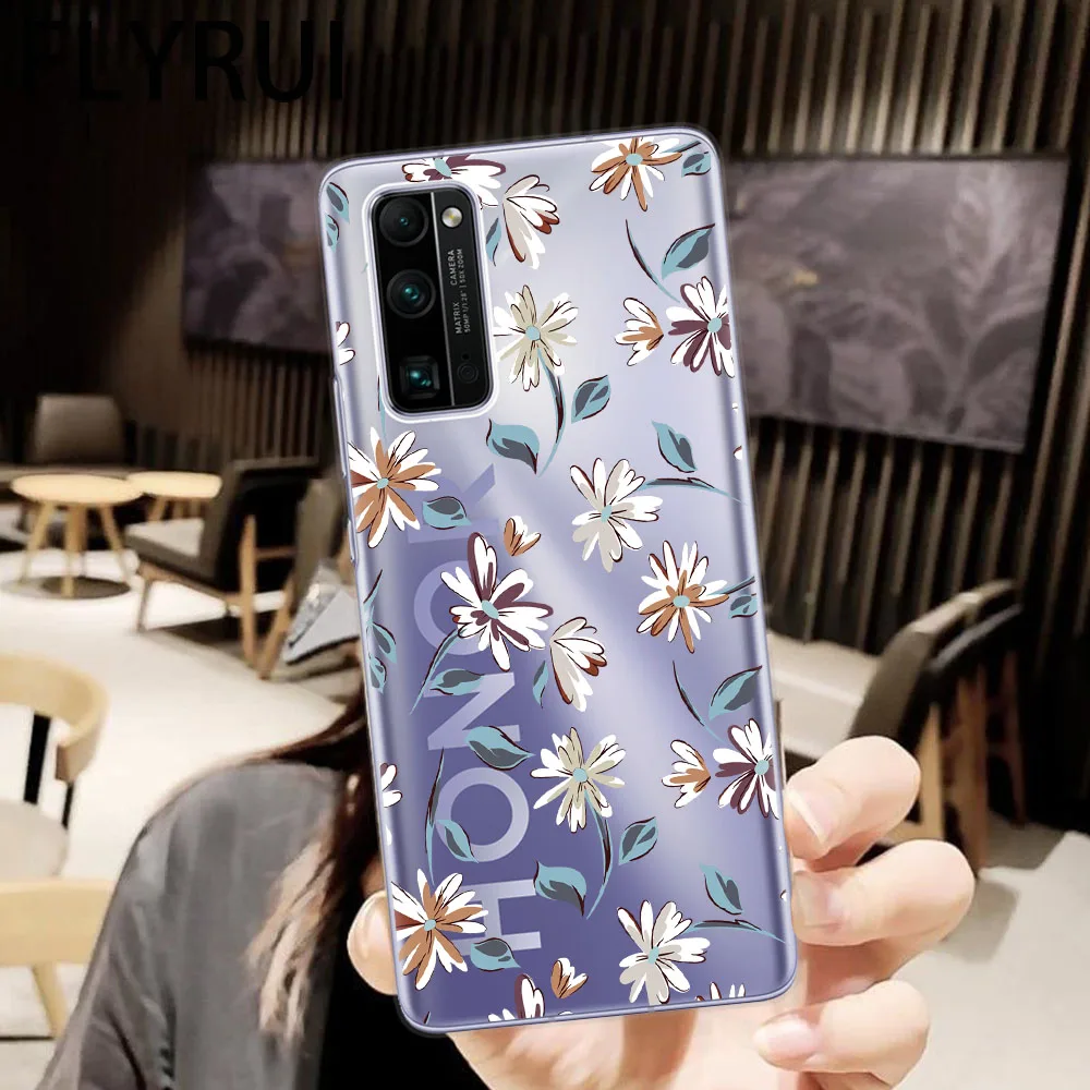 Прозрачные мягкие силиконовые чехлы из ТПУ для телефонов Huawei Honor 10 20 30 Lite Pro 10i 30i 8C