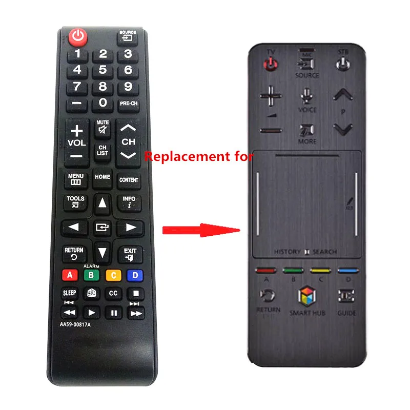 AA59-00817A пульт дистанционного управления для Samsung 3d smart tv UA55F8000J UA46F6400AJ сенсорное