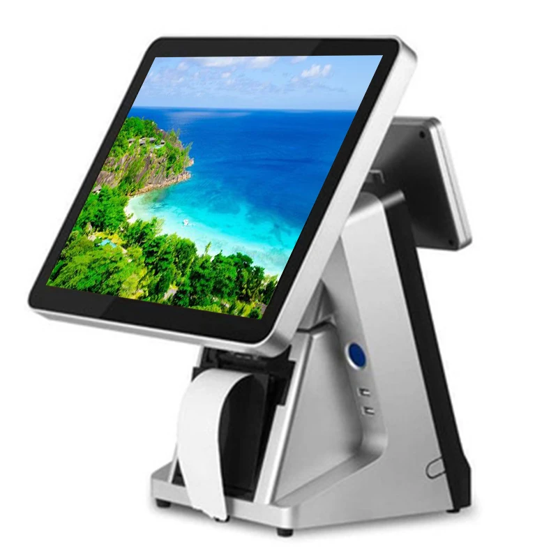 

pos terminal and custmer dispaly point of sales computer for supermarket
