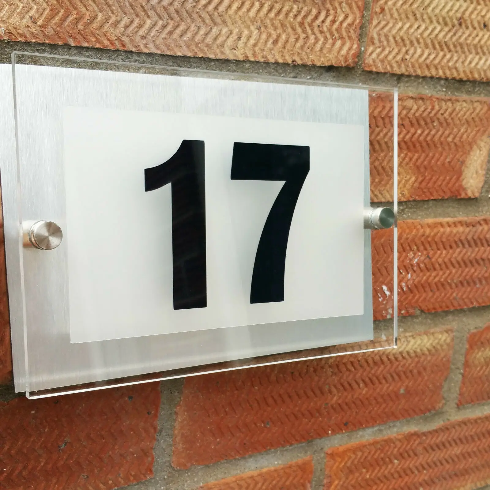 Сделай сам номер дома современный уличная дверь номерная табличка акриловое