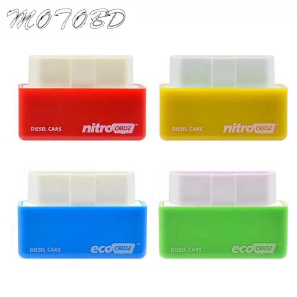 Чип тюнинг ECOOBD2 нитроobd2 ECU Nitro OBD2 Eco разъем и драйвер для дизельного бензинового