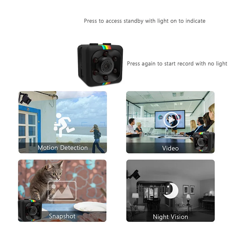 Мини камера Hd 960P маленькая с датчиком видеокамера мини Dvr Dv регистратор движения