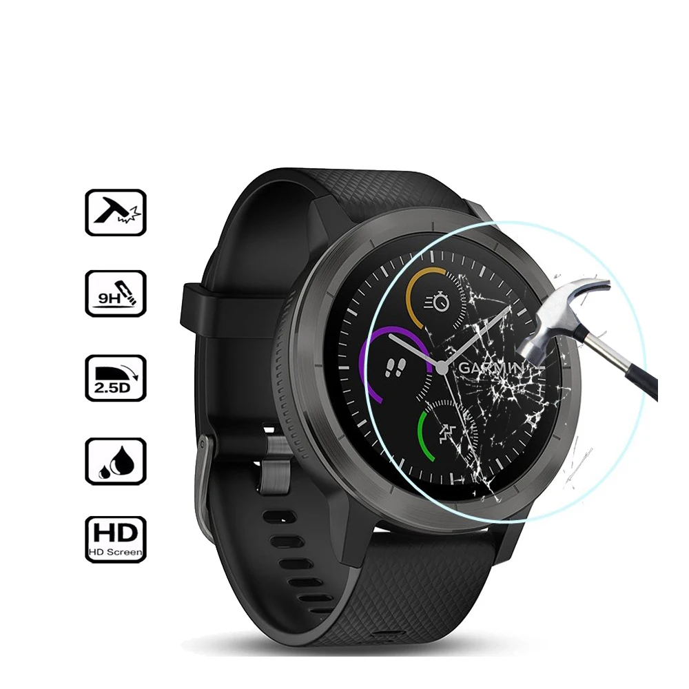 Для смарт-часов Garmin Vivoactive 3 Vivoactive3 закаленная пленка защита/фильтр Защита экрана |