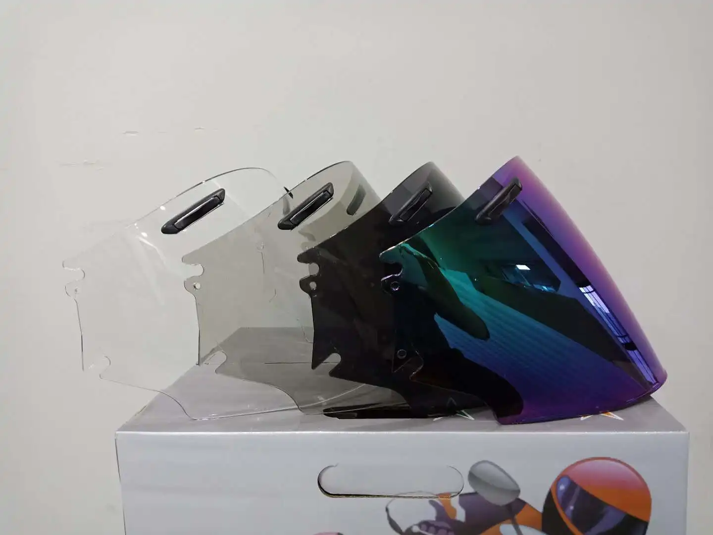 Motorcycle Half Helmet Visor Fitting for Arai Motorbike Lens with Clear Black Smoke and Rainbow Color Choose Available |
