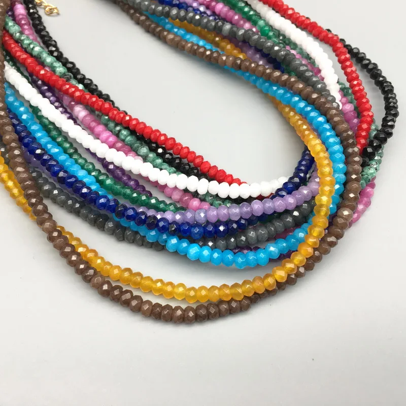 12 Color Style Beads Short Necklace women 2019 Fashion Jewelry Women Choker Necklaces Bijoux Femme Ladies Party | Украшения и