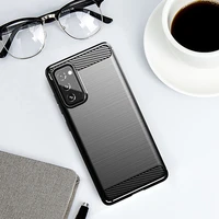 for cover samsung galaxy s20 fe case samsung s20 fan edition carbon fiber shell anti knock phone case for samsung s20 fe cover