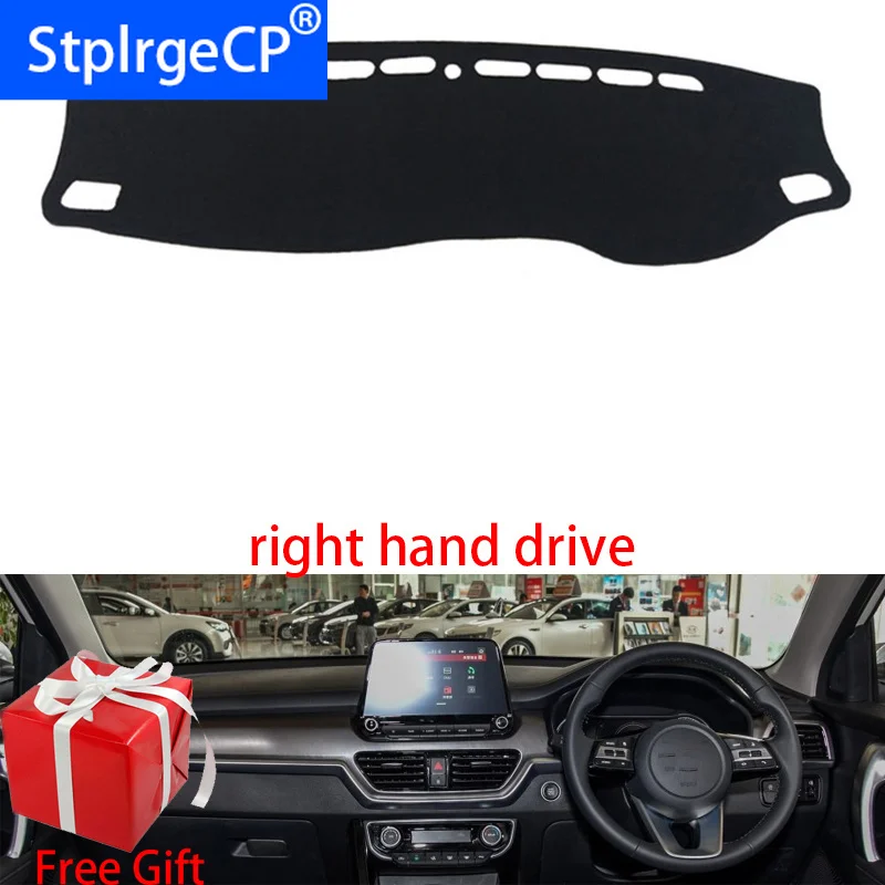 

Приборной панели автомобиля Обложка Коврик для kia sportage R 2018 правым Dashmat Pad Даш коврик охватывает аксессуары для приборной панели