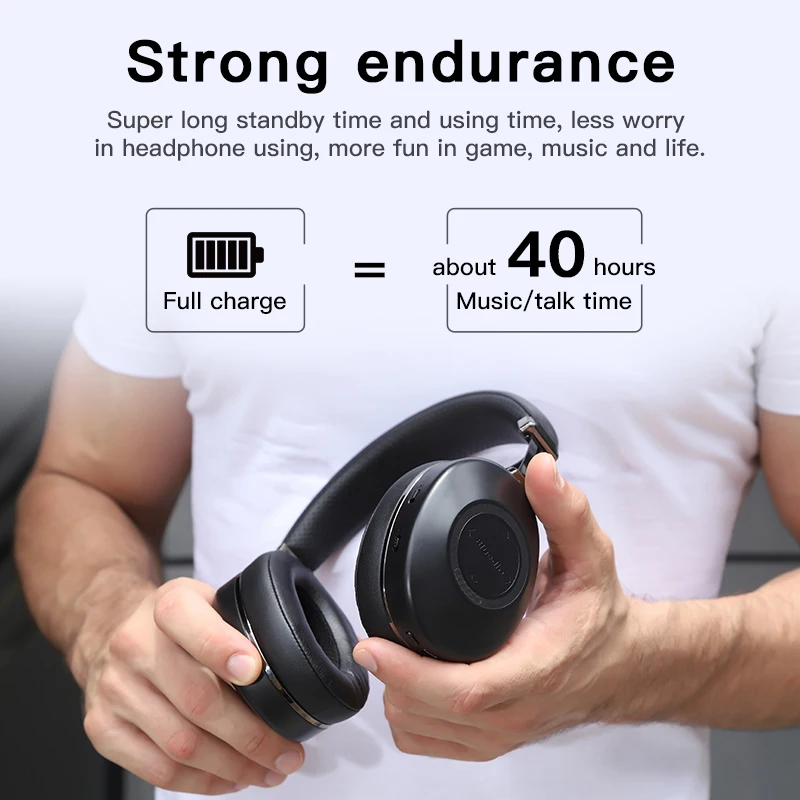 Bluedio H2 беспроводные наушники ANC беспроводная гарнитура HIFI подсчет шагов слот для