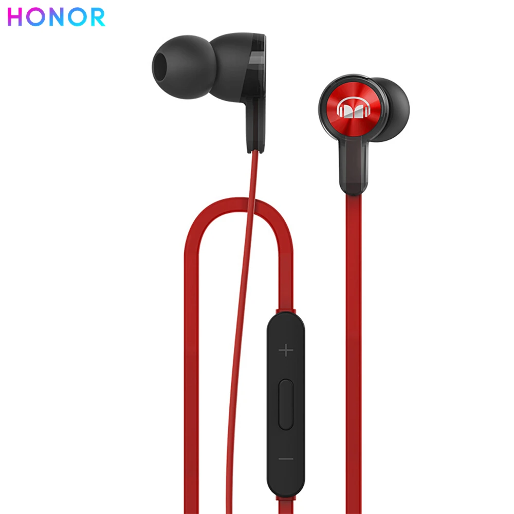 Оригинальные наушники Honor AM15 с микрофоном из АБС-пластика поршневые для Huawei 9 Mate 8/9