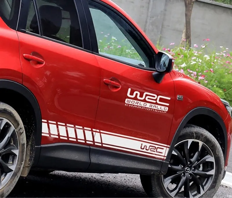 

Car waist line stickers WRC stickers whole body stickers garland personality modification stickers