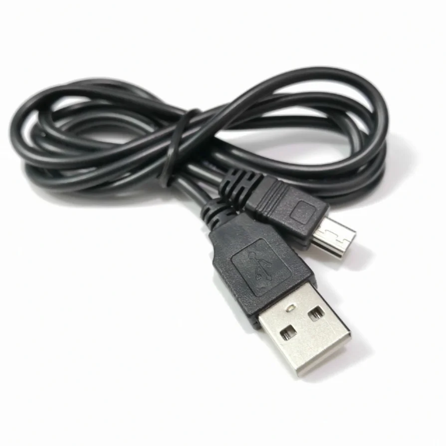 

Mini USB 5Pin Charger DC Power Cable Data Sync Charging Cord Wire for Sony PS3 Controller