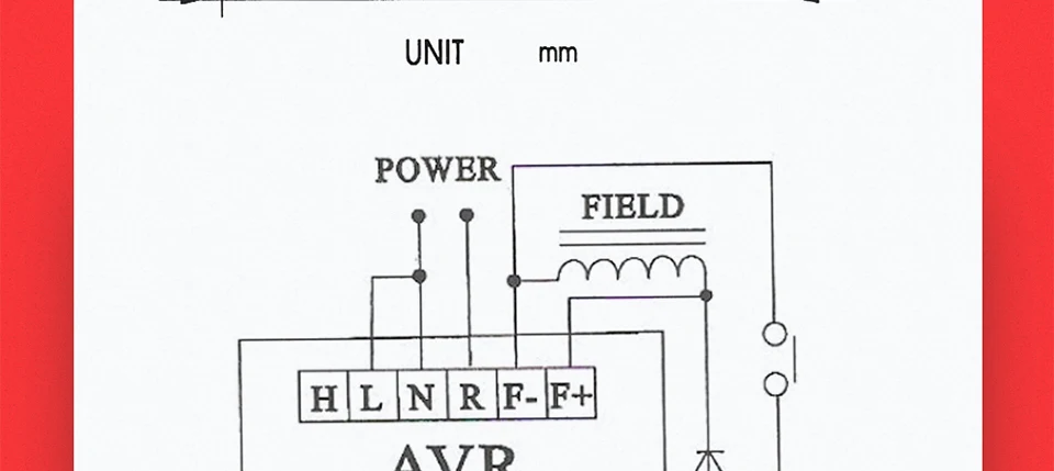 GAVR-15B avr Генератор Регулятор напряжения трехфазный Универсальный бесщеточный регулятор напряжения s/стабилизаторы