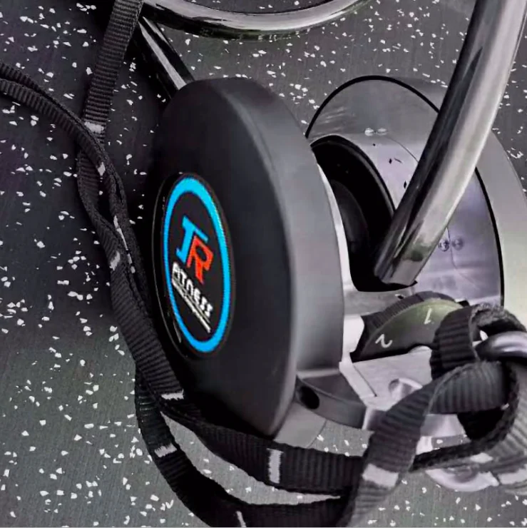 

Wear-resistant and tear-resistant commercial gym rope trainer adjustable battle rope suspension pulley rope climbing machine