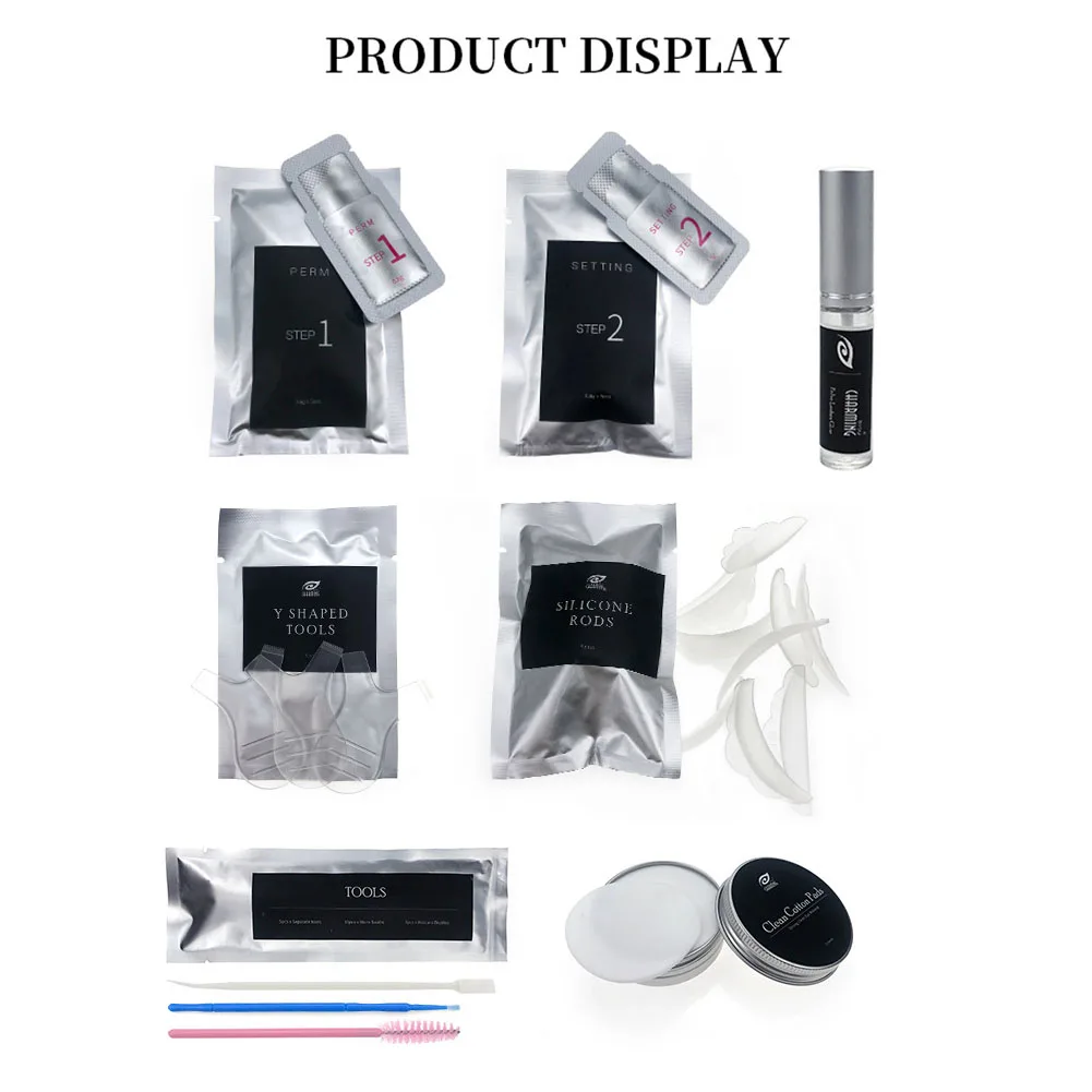 

Eyelash Perm Kit Curling Growth Professional Lotion Treatment Makeup Lifting Tool Home Salon Gift Semi Permanent Long Lasting
