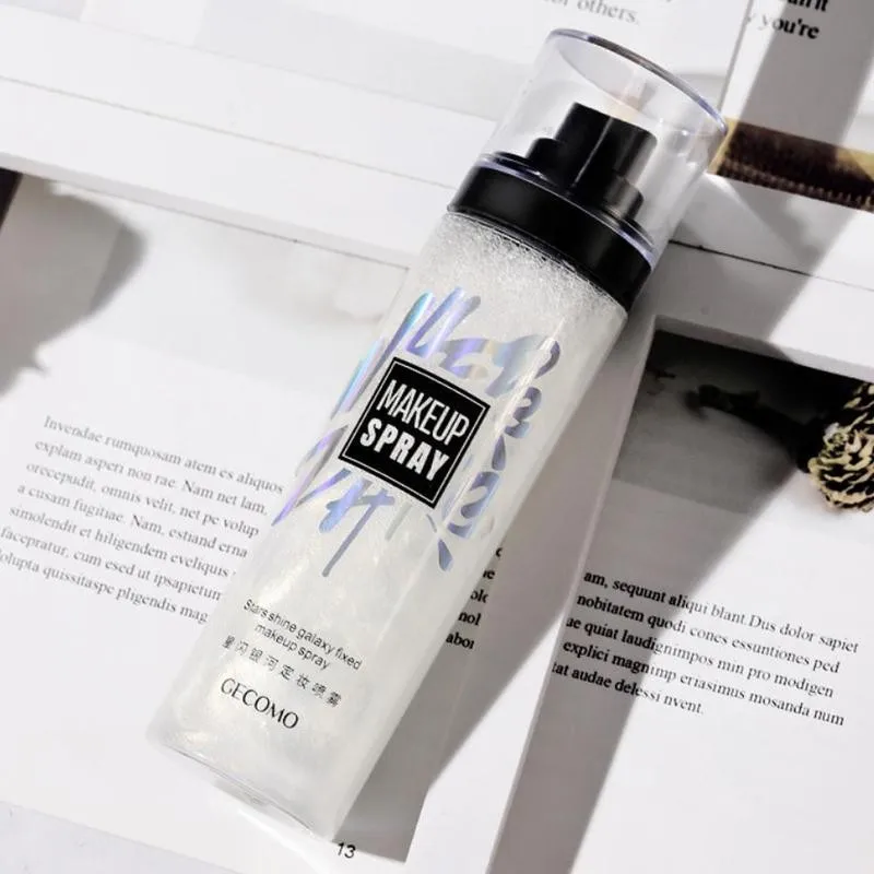 

Galaxy Star Makeup Spray Lasting Setting Moisturizing Matte Spray Finishing Spray Cosmetic Hydrating 100ml Oil Control Prim G8J5