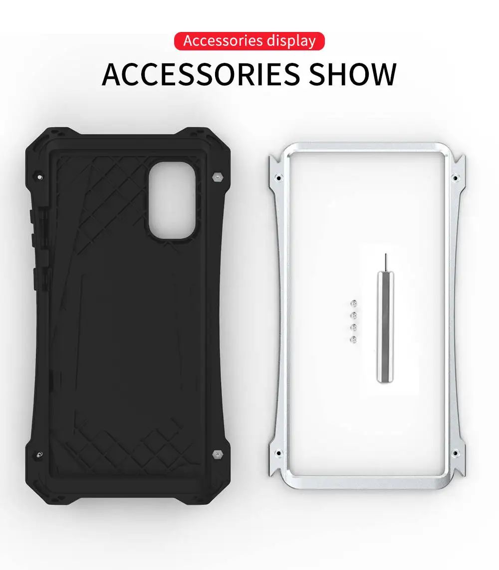 Роскошный уличный грязеотталкивающий водонепроницаемый алюминиевый + Gorilla glass