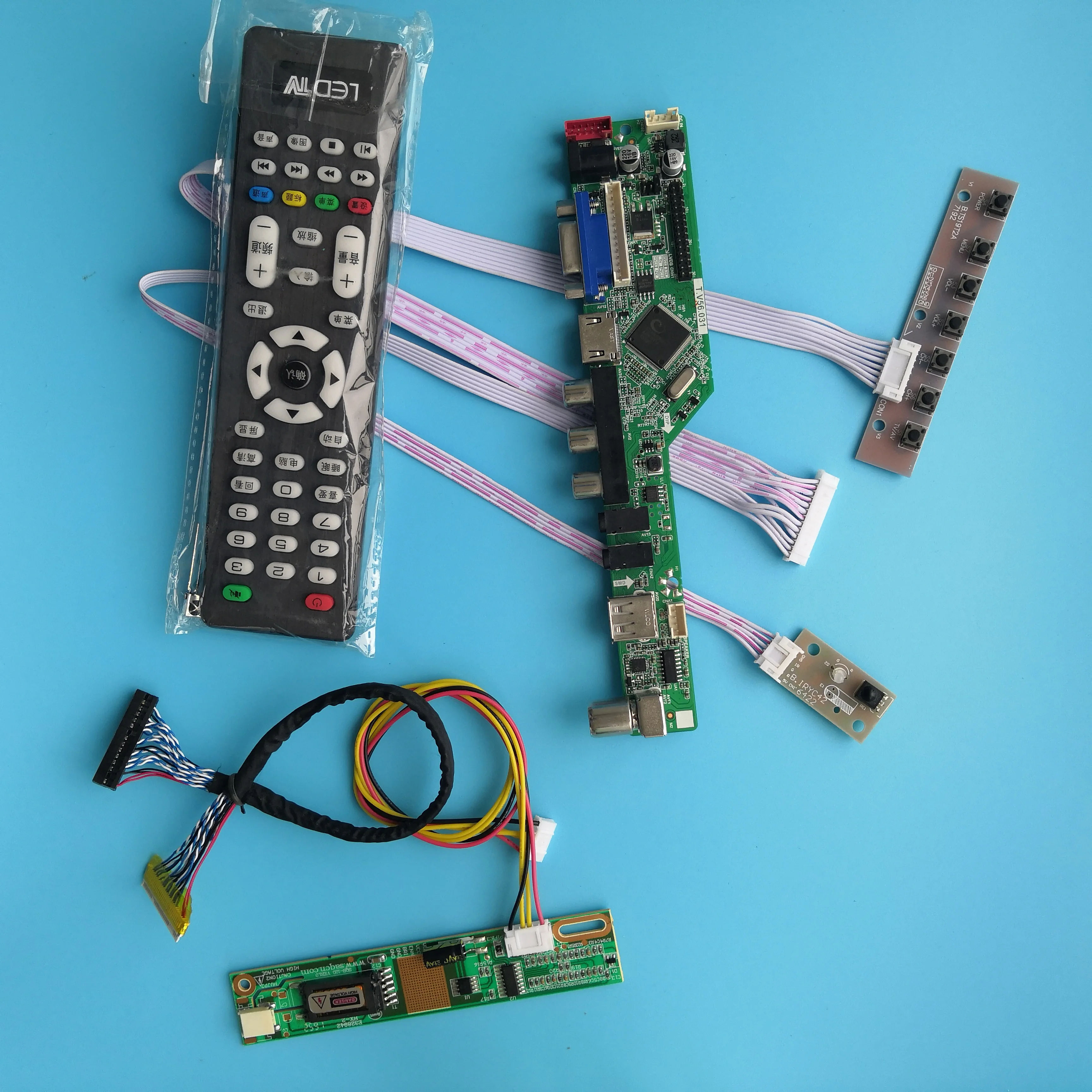 

for LP141WX3-TLB1 Controller Board Mother Board 1 lamps 14.1" Module TV 30pin Resolution AV VGA Digital Signal 1280X800