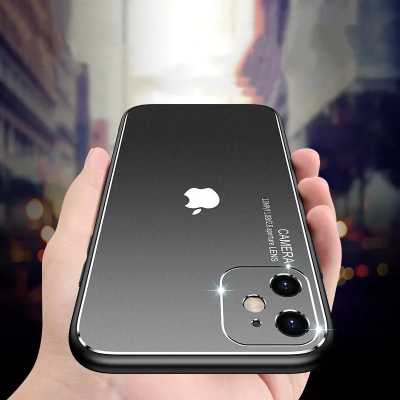 

Camera Protection Matte Hard PC Phone Case For iPhone 11 Pro Max XR X Xs Max iPhone 7 8 6 6s Plus SE2020 Bumper Back Cover Cases