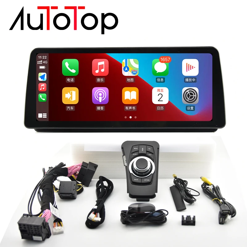

AUTOTOP 12.3" IPS Display Android10 Car Headunit for BMW 3 Series E90 E91 E92 E93 2005-2012 Qualcomm 8 Core Carplay Android Auto