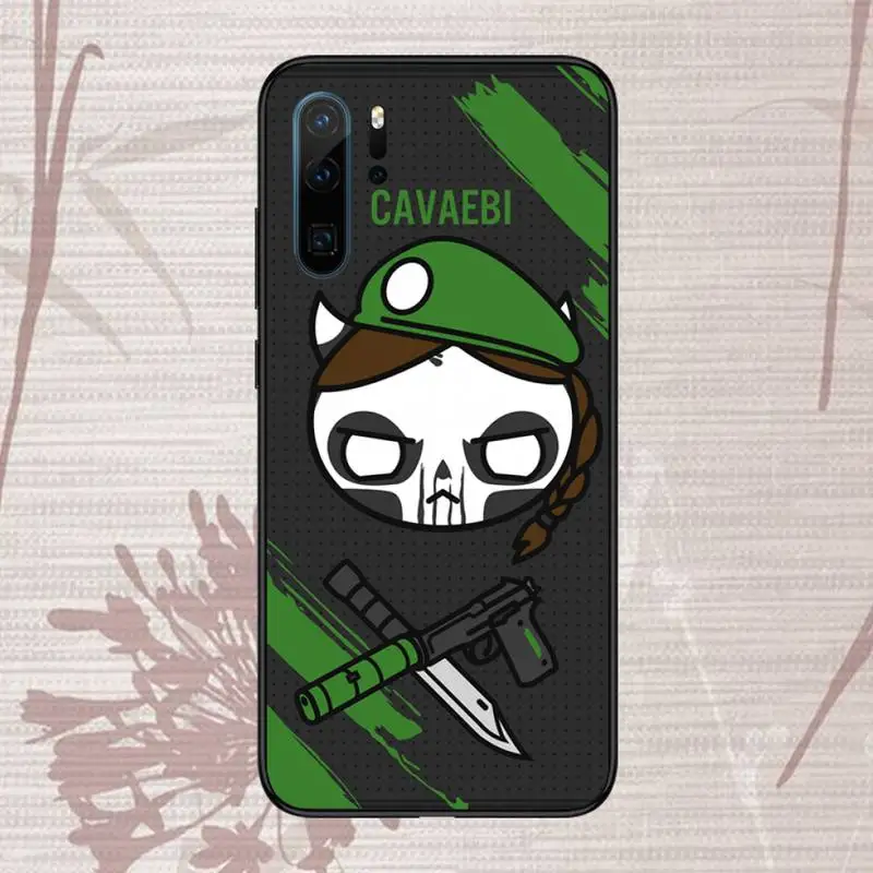

Dokki Chibi Game gun Phone Case For Huawei P20 P30 P40 lite Pro P Smart 2019 Mate 10 20 Lite Pro Nova 5t