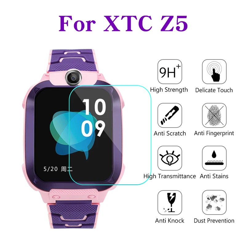 For XTC Z5 Премиум Часы защита экрана детские часы для XTC Z3 телефон часы 9H полностью подходят часы защитное закаленное стекло Защита экрана - Цвет: For XTC Z5
