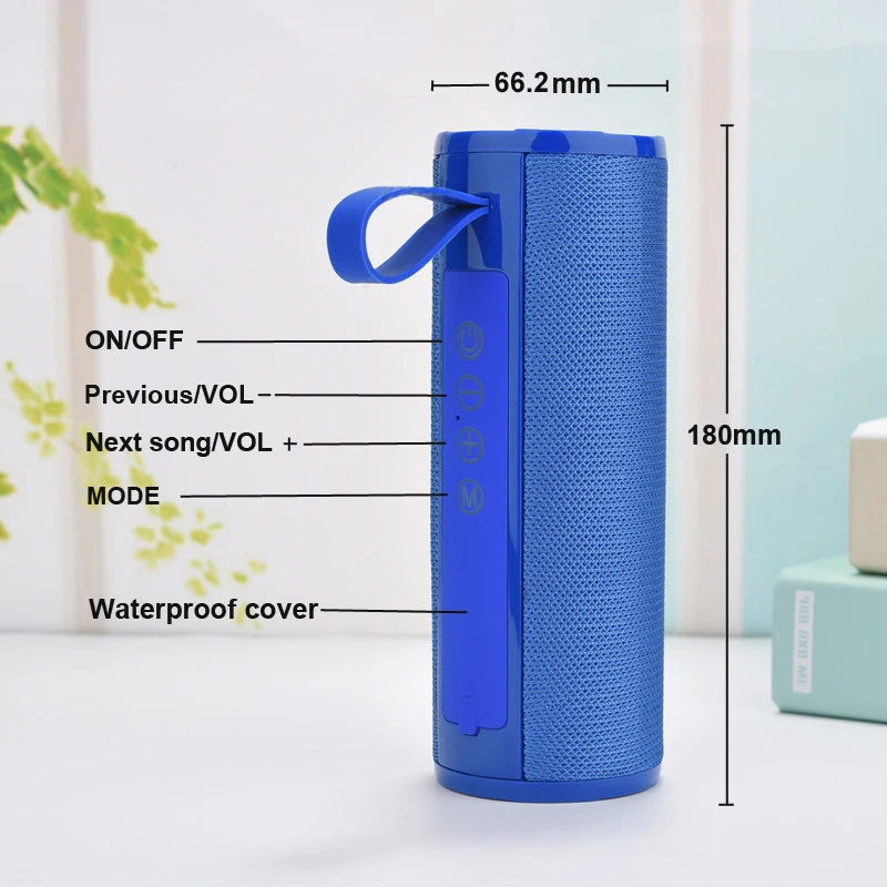 

Portable Speaker Bluetooth Wireless Mini Speakers Outdoor Waterproof 3D Stereo Music Subwoofer Box Support FM Radio TF AUX USB