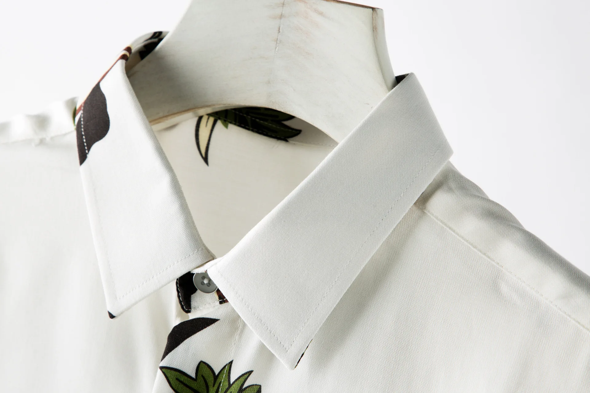 Minglu бамбуковое волокно мужские рубашки роскошные Цифровые повторяющиеся