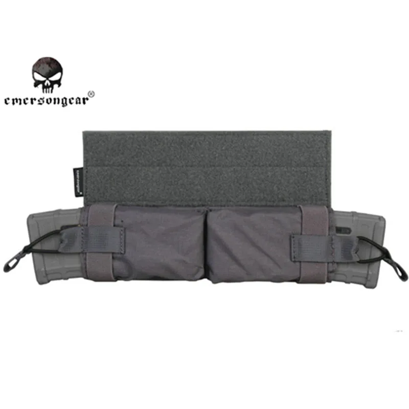 WG Emerson gear Emerson боковая подсумок M4 винтовка Молл тактический Магнитный подсумок крюк и петля боевое снаряжение - Цвет: WG