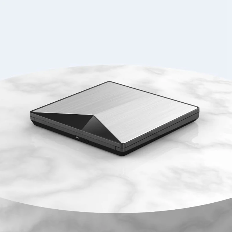 Внешний оптический привод USB 3 0 CD / DVD ROM комбинированная алюминиевая RW горелка для
