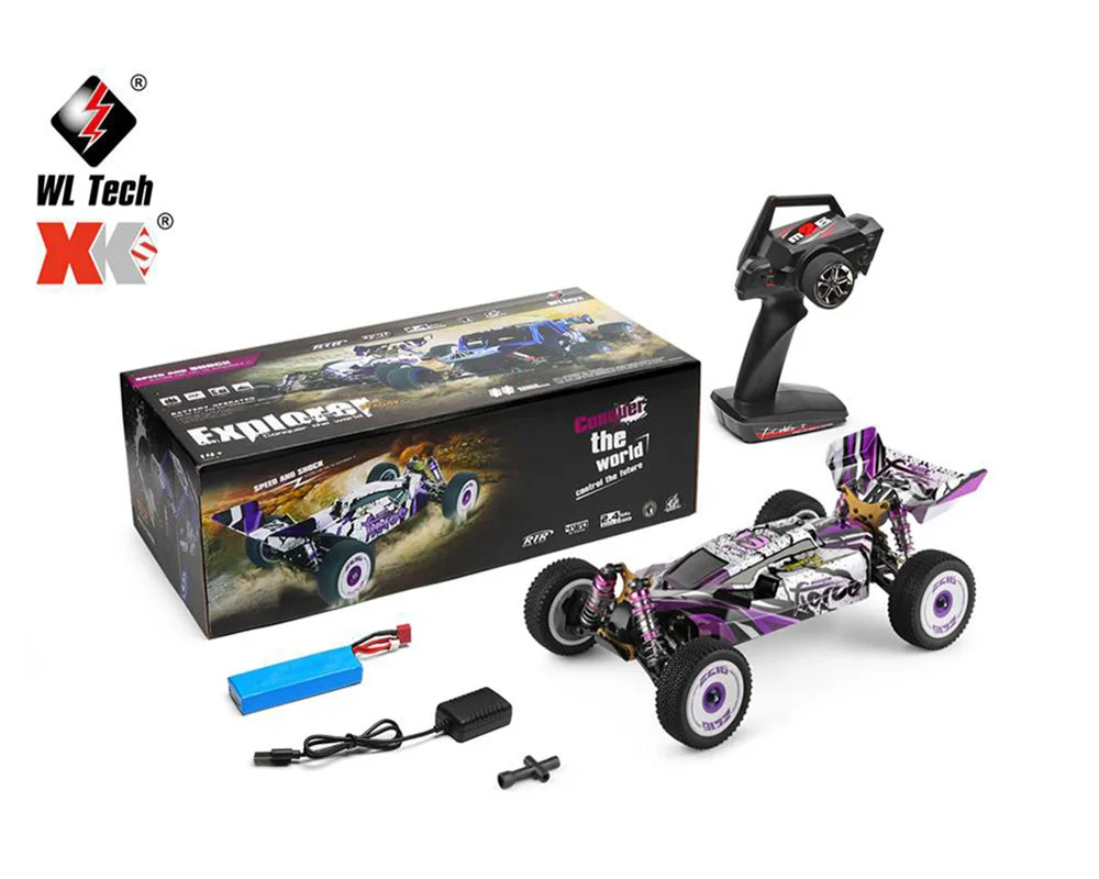 wltoys 124019 rtr 112 24g 4wd 60 кмч металлическое ша