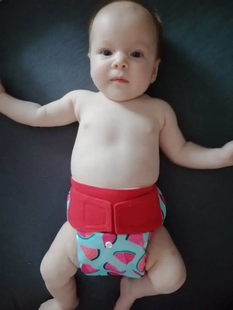 Тканевые подгузники с крючком и петлей OS детские мягким флисом внутренняя