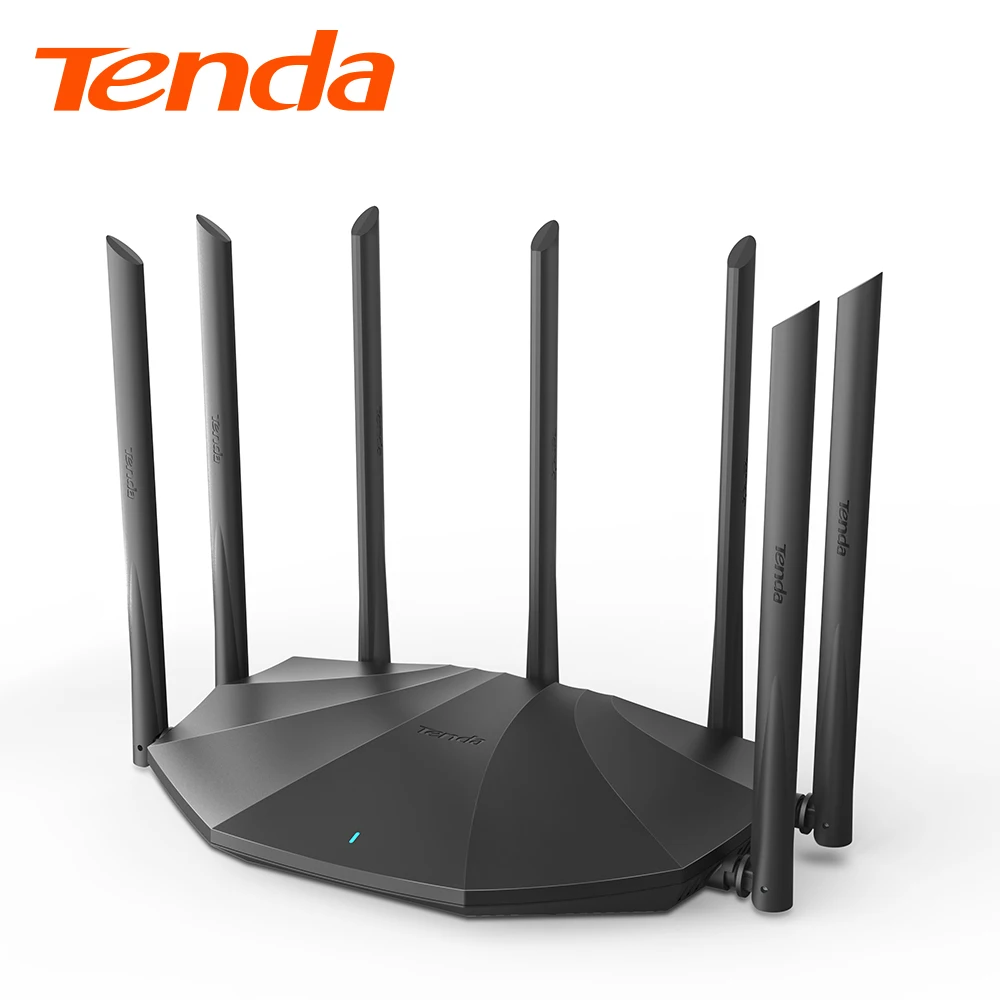 Беспроводной маршрутизатор Tenda AC23 Gigabit Dual Band AC2100 Wi Fi ретранслятор с антеннами