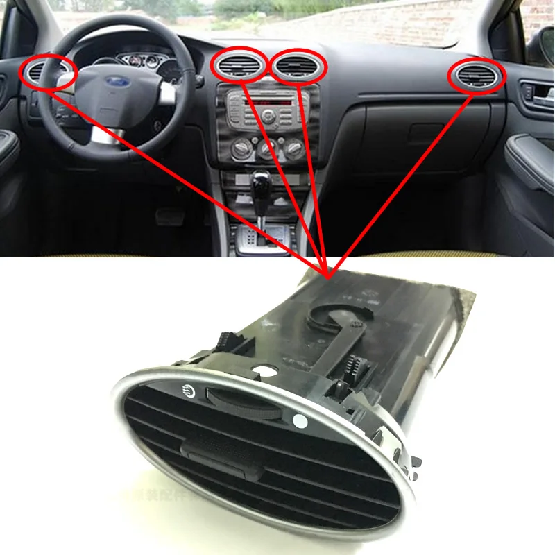 1PCS original car Air Conditioning Outlet Dashboard Vent Air Nozzle FOR ford focus MK2 2005-2013