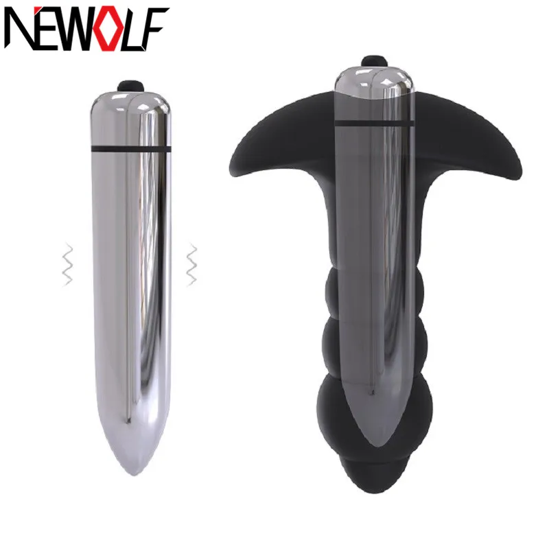 Фаллоимитатор вибратор Анальная пробка секс-шоп мастурбатор Вибратор AV-массажер