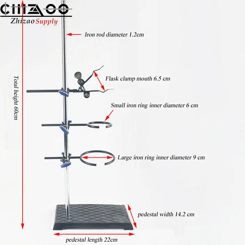 1 Набор 60 см подставка для химической лаборатории пробирок