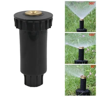 1pc 90 360 degree up sprinkler lawn plastic watering sprinkler garden garden tool sprinkler adjustable sprinkler irrigation j6w2