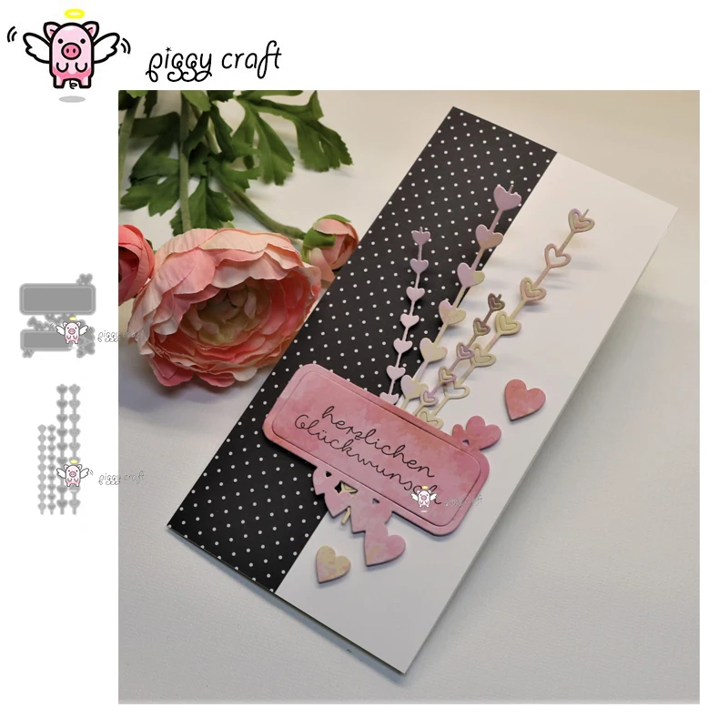 Свинья для рукоделия металлические Вырубные штампы высечки формы сердечных