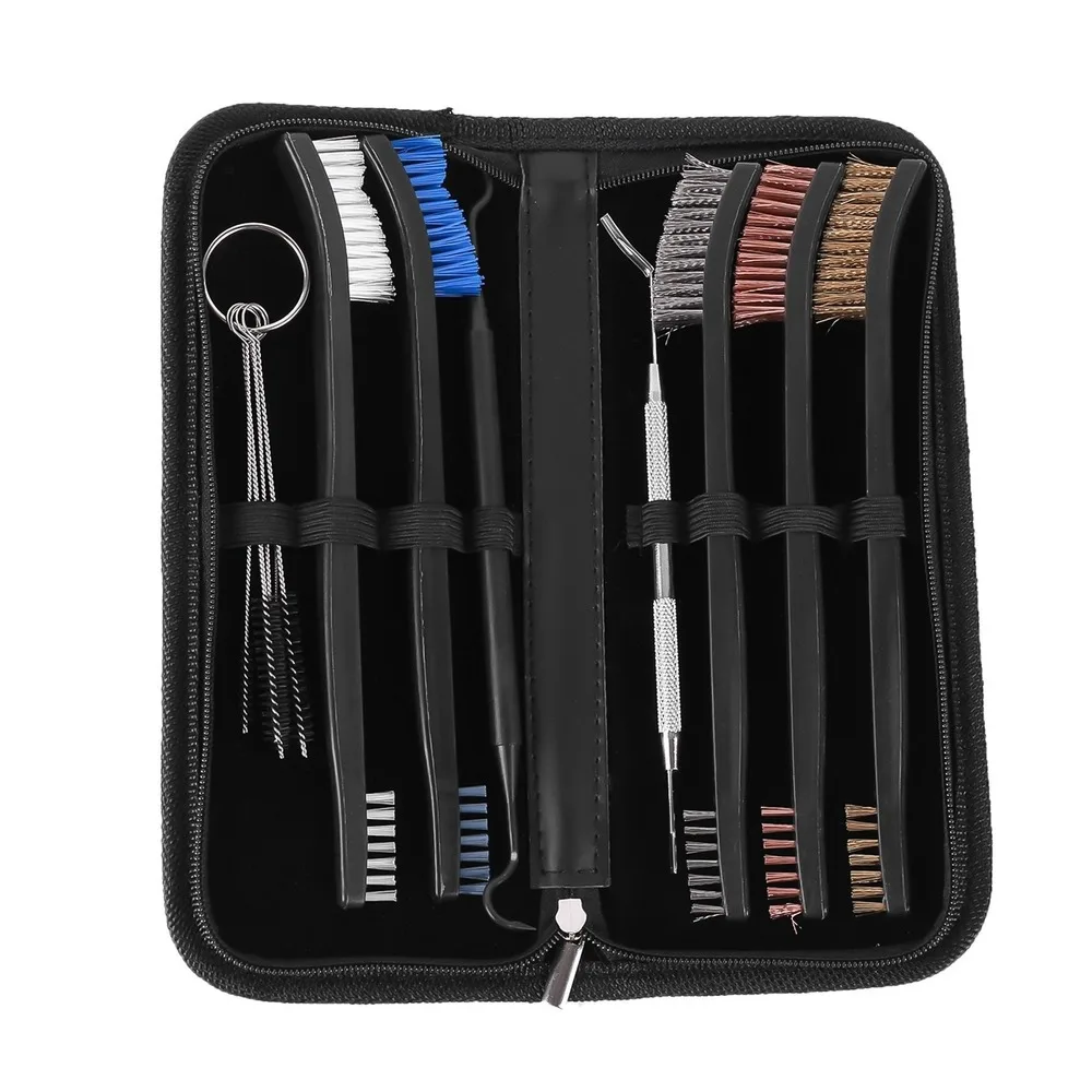 

8/10pcs Gun Cleaning Set Military Pistol Cleaning Tool Kit Double-end Steel Wire Brush Stainless Pick Set Hunting Accessories