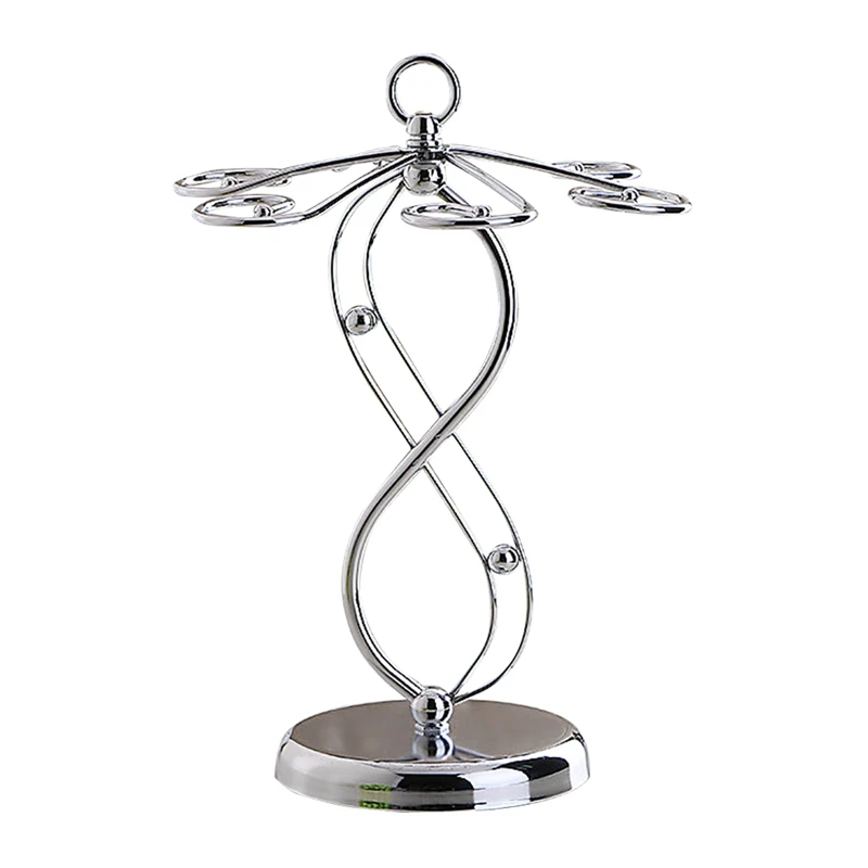 Вешалка из нержавеющей стали для бокалов вина элегантная сушилка стекла/стойка