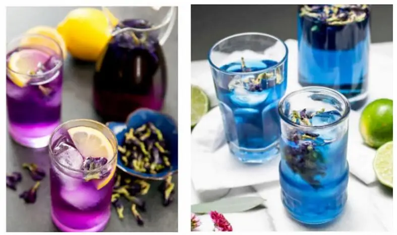 Высококачественные Натуральные сухие цветы голубая бабочка Clitoria Ternatea сушеные Clitoria Kordofan Pea Flower