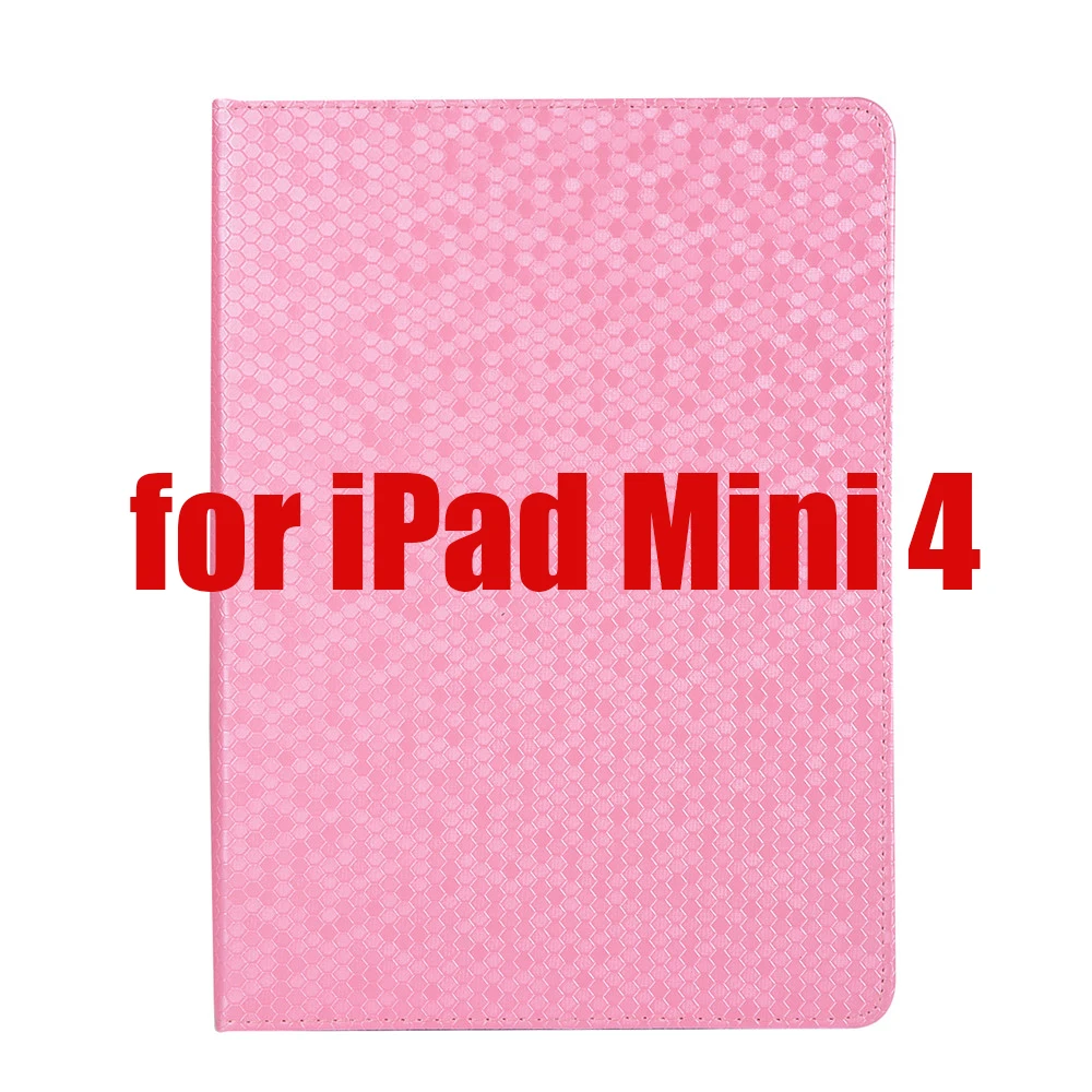 Чехол для iPad Mini 4 3 2 Чехол GOLP матовый флип-стенд Авто Режим сна/Пробуждение Смарт-Чехол для iPad Mini 2 Чехол - Цвет: Pink-4