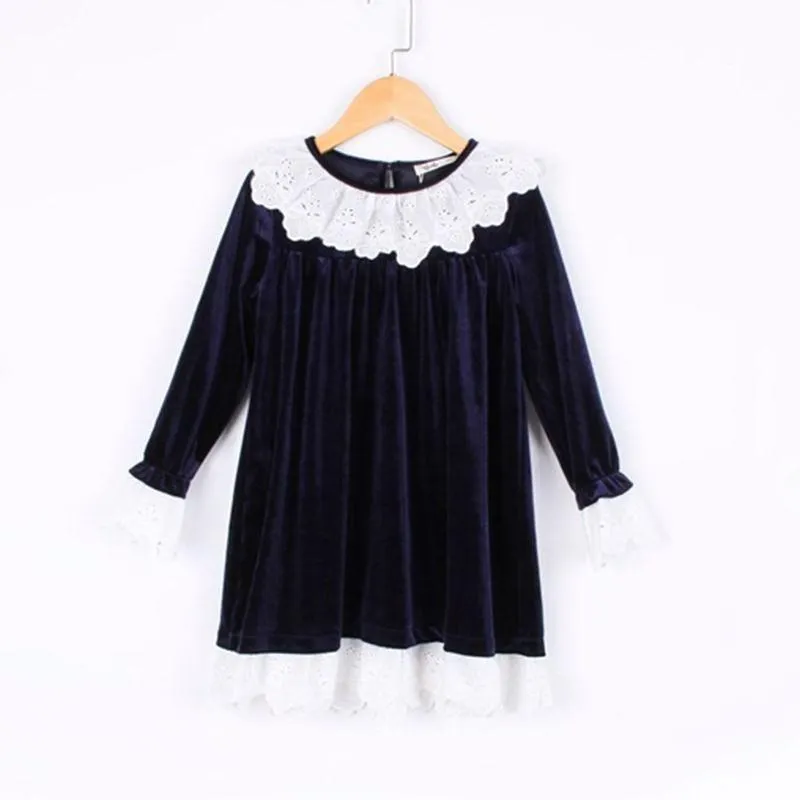 Платье для девочек осенне-зимние платья принцессы 2021 детская одежда детские Vestido