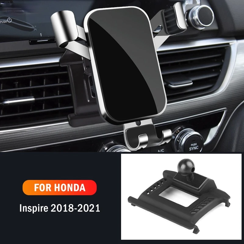 

Car Mobile Phone Holder Special Mounts GPS Stand Gravity Navigation Bracket For Honda Inspire 2018 2019 2020 2021 Accessories