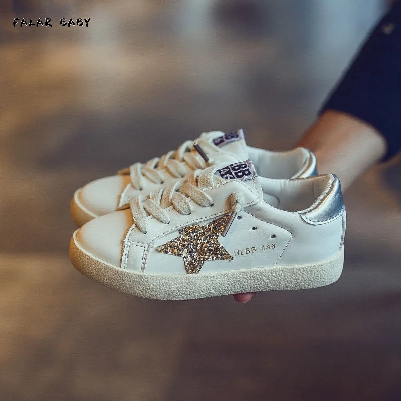 

Fashion White Shoes Breathable Sneakers Girls' Shoes, Boys' Shoes, Children's Sports Shoes, Large Children's Soft-soled Non-slip