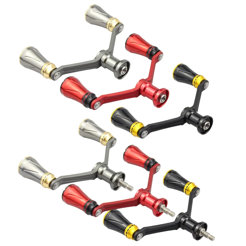 

Aluminium Alloy 90MM Spinning Fishing Reel Handle Metal Knobs Suit For S/D Type Reel Fishing Tackle Accessories -40